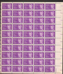 US #1236 Mint Sheet Eleanor Roosevelt 