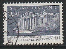 1963 Finland - Sc 420 - used VF - 1 single - Assembly Building, Helsinki