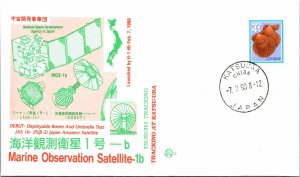 7.11.90 Japan DEBUT - Marine Observation Satellite 1b - F20074