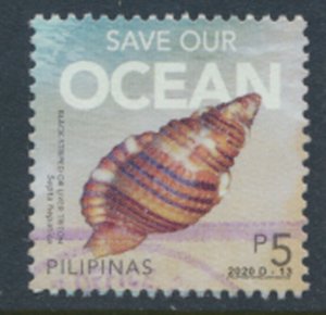 Philippines  Sea Shells 2020 Used  see scan       