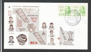 Chile  Space  Event Cover   Space Shuttle