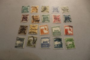 PALESTINE - LOT OF 20 DIFFERENT USED  (LOT 3)