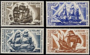 FSAT Scott #C29-32 Sailing Ships MNH