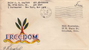 United States A.P.O.'s Soldier's Free Mail 1944 U.S. Army, Postal Service [A....