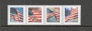 Scott # 5879-5882   unused MNH  coil strip of 4