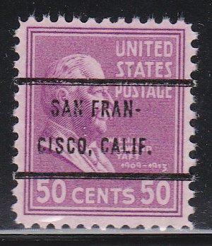 Precancel - San Francisco, CA PSS# 831-72
