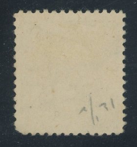 USA 536 - 1 cent Perf 12.5 - Grey Green - Fine Used cat $35.00