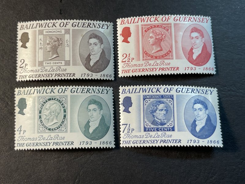 GUERNSEY # 56-59-MINT NEVER/HINGED--COMPLETE SET--1971