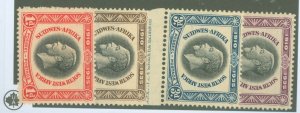 South West Africa #121-124  Single (Complete Set)