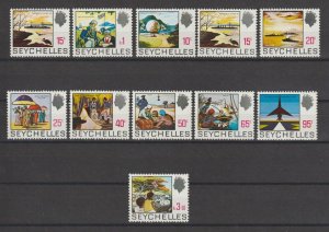 SEYCHELLES 1969 SG 263a/76a MNH Cat £35