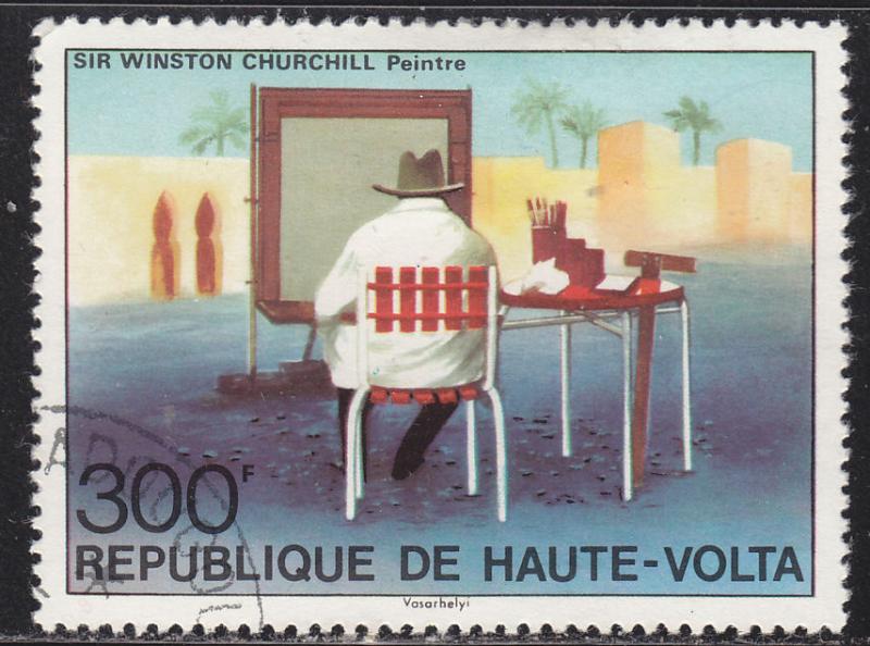 Burkina Faso 350 Sir Winston Churchill 1975