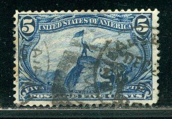 United States Scott # 288, used