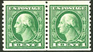 U.S. #452 MINT PAIR OG NH 