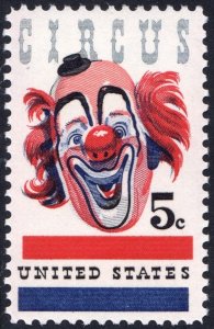 SC#1309 5¢ American Circus Issue (1966) MNH