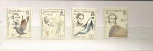 BRITISH ANTARCTIC TERRITORY SCOTT 125-8 MNH SCV $10