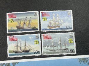 TUVALU # 790-794--MINT NEVER/HINGED---COMPLETE SET & SOUVENIR SHEET---1999