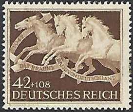 Germany #B205 Mint Hinged Single Stamp