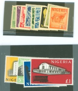 Nigeria #101-113 Unused Single (Complete Set)