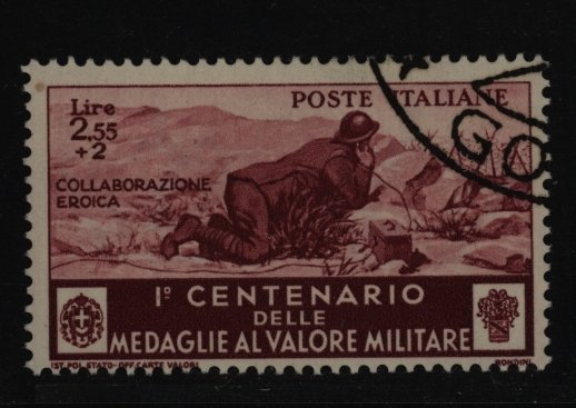 Italy #340  Single (Military)