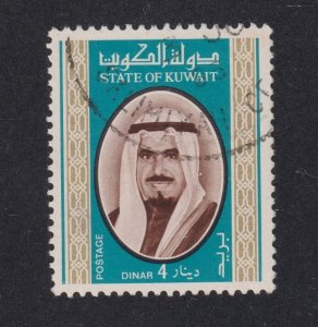 Kuwait scott # 763  VF used neat cancel nice color cv $ 50 ! see pic !