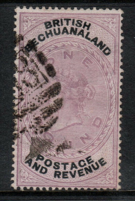 Bechuanaland Protectorate #21 (SG #20) Very Fine Used With Harsh Certificate