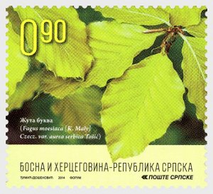 2014 Bosnia & Herzegovina Serb Nature Protection (2) (Scott 495-96) MNH