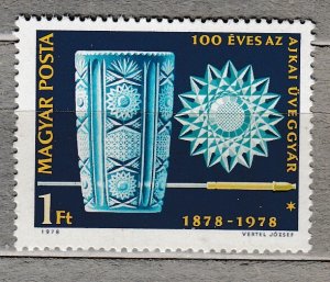 HUNGARY 1978 Glass Used(o) #HS379