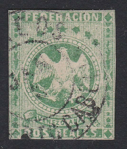 VENEZUELA  An old forgery of a classic stamp  ..............................D934