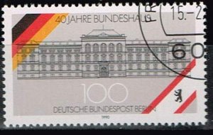 Germany 1990,Sc.#9N588 used, Federal House in the Bundesallee, Berlin