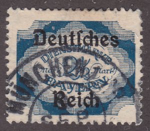 Bavaria O67 Numeral Issue O/P 1920