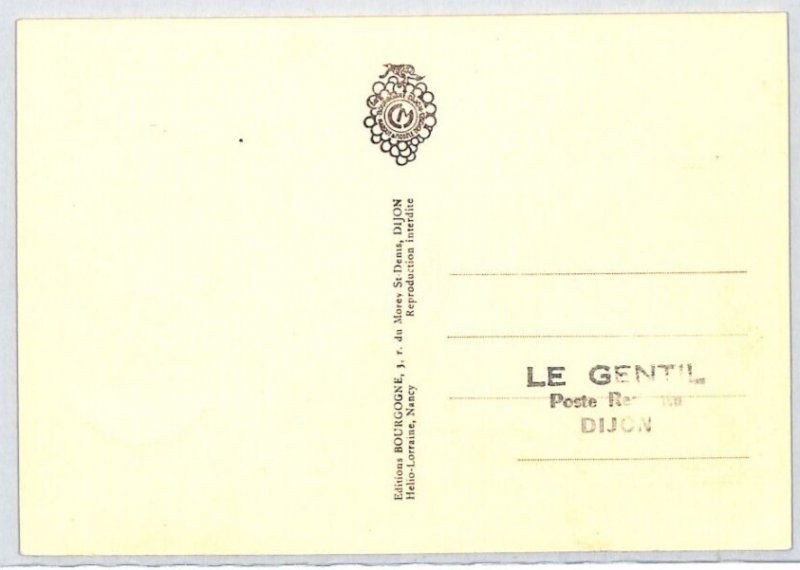 FRANCE 1957 FDC Le Gentil *PIGEON* Maxi-Card Colombophilie BIRDS First Day RF29