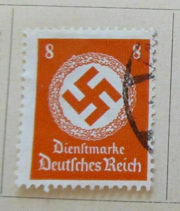 A8P52F22 Deutsches Reich Allemagne Germany 1934 8pf fine used stamp