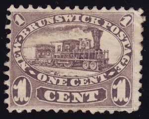 New Brunswick Scott 6a Brown Violet Mint NG Lot AD4042 bhmstamps 