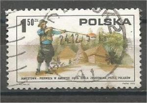 POLAND, 1975, used 1.50z, American Revolution, Scott 2118