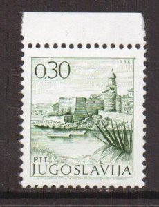 Yugoslavia   #1066a  MNH  1972  views  30p  Krk  green