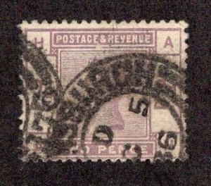 Great Britain #100 F/U ~jm-2353