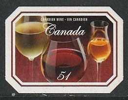2006 Canada Sc 2168 - MNH VF - 1 single - Wine and Cheese