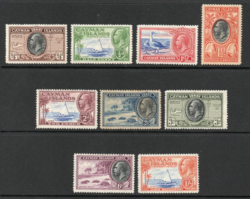 Cayman Islands - SG# 96 - 104 MH (rem)   -   Lot 0419222