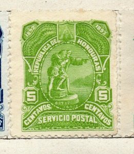 Honduras 1892 Early Issue Fine Mint Hinged 5c. NW-173816