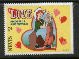 Nevis 1996 Disney´s Sweethearts- Pecob Bill Slue Foot Sue Love Sc 975i Walt ...