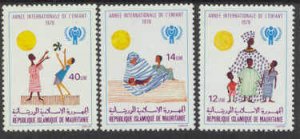 Mauritania Mi.643-45 MNH VF Children year