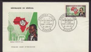 Senegal 210 ITU U/A FDC