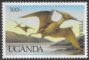 Uganda Scott 1001 MNH 500/- Pteranodon Dinosaur Issue