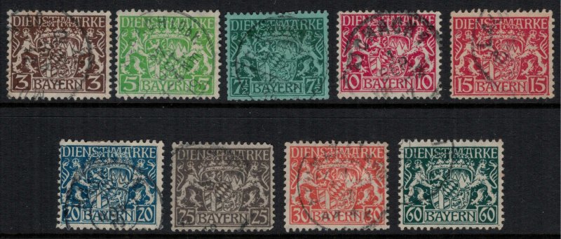 Bavaria #o6-8, 10-1, 14-7  CV $8.25