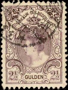 Netherlands Scott 84 Used.