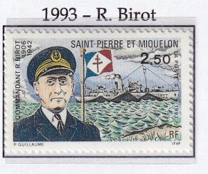 SPM ,  St. Pierre et Miquelon 1993 - R.Birot  -   MNH  Single   # 586