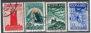 Netherlands SC B62--B65 Used F-VF SCV$24.60...Take a Look!