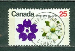 CANADA 1970 EXPO #509p WINNIPEG TAG.... CANCELLATION...$3.50