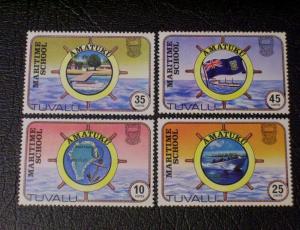 Tuvalu Scott #166-169 unused