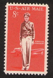 United States; #C68 Earhart Air Mail 8c 1962; Mint Never hinged MNH BOB